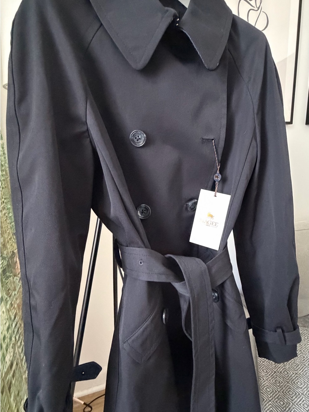 The Mona Mac by Magee 1866 - Classic Luxury Trench Coat - New